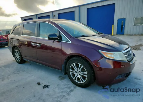2012 Honda Odyssey Ex из США, поврежденный, VIN 5FNRL5H48CB068569